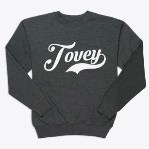 Tovey Illinois Vintage Team Premium Crewneck Sweatshirt