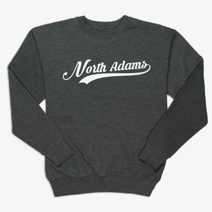North Adams Michigan Vintage Team Premium Crewneck Sweatshirt