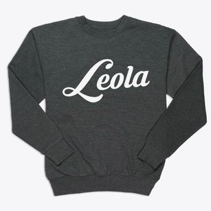 Leola South Dakota Vintage Team Premium Crewneck Sweatshirt