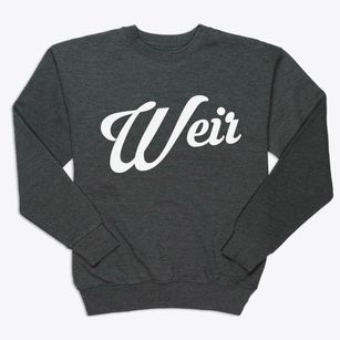Weir Mississippi Vintage Team Premium Crewneck Sweatshirt