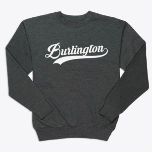Burlington Maine Vintage Team Premium Crewneck Sweatshirt