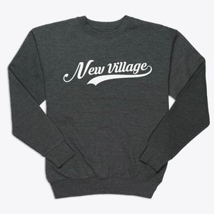 New Village New Jersey Vintage Team Premium Crewneck Sweatshirt