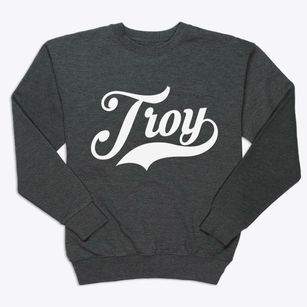 Troy Indiana Vintage Team Premium Crewneck Sweatshirt