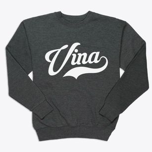 Vina Alabama Vintage Team Premium Crewneck Sweatshirt