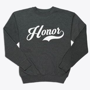 Honor Michigan Vintage Team Premium Crewneck Sweatshirt