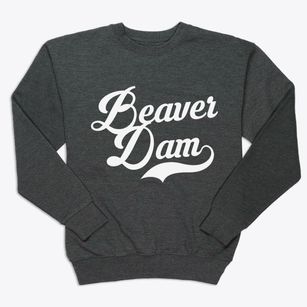 Beaver Dam Wisconsin Vintage Team Premium Crewneck Sweatshirt