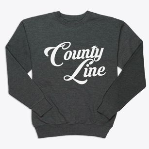 County Line Alabama Vintage Team Premium Crewneck Sweatshirt