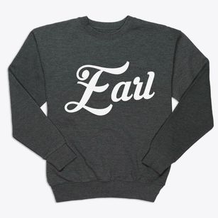 Earl North Carolina Vintage Team Premium Crewneck Sweatshirt