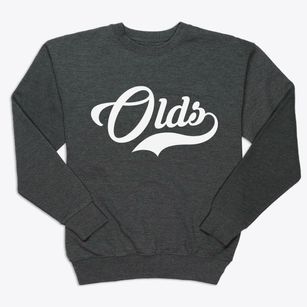 Olds Iowa Vintage Team Premium Crewneck Sweatshirt