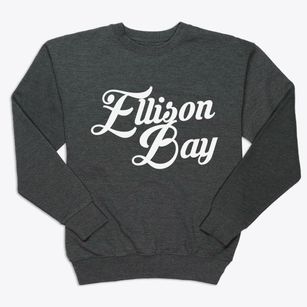 Ellison Bay Wisconsin Vintage Team Premium Crewneck Sweatshirt