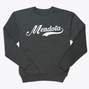 Mendota Minnesota Vintage Team Premium Crewneck Sweatshirt
