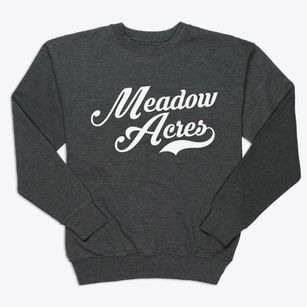 Meadow Acres Wyoming Vintage Team Premium Crewneck Sweatshirt