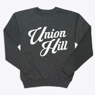 Union Hill Illinois Vintage Team Premium Crewneck Sweatshirt
