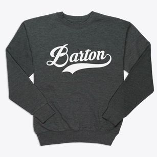 Barton North Dakota Vintage Team Premium Crewneck Sweatshirt