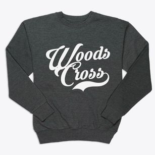 Woods Cross Utah Vintage Team Premium Crewneck Sweatshirt