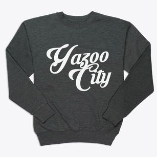 Yazoo City Mississippi Vintage Team Premium Crewneck Sweatshirt