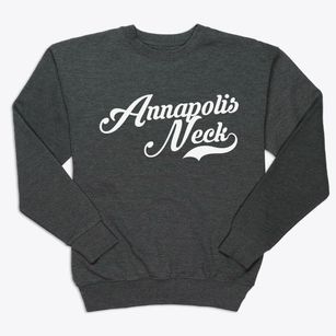 Annapolis Neck Maryland Vintage Team Premium Crewneck Sweatshirt