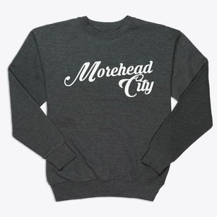 Morehead City North Carolina Vintage Team Premium Crewneck Sweatshirt