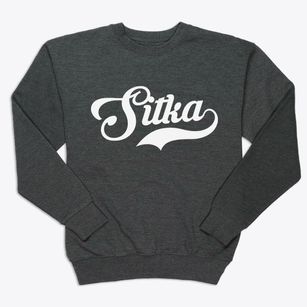 Sitka Alaska Vintage Team Premium Crewneck Sweatshirt