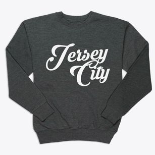 Jersey City New Jersey Vintage Team Premium Crewneck Sweatshirt