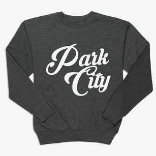 Park City Kansas Vintage Team Premium Crewneck Sweatshirt