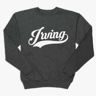 Irving Texas Vintage Team Premium Crewneck Sweatshirt