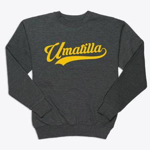Umatilla Oregon Vintage Team Premium Crewneck Sweatshirt