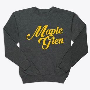 Maple Glen Pennsylvania Vintage Team Premium Crewneck Sweatshirt