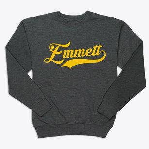 Emmett Idaho Vintage Team Premium Crewneck Sweatshirt