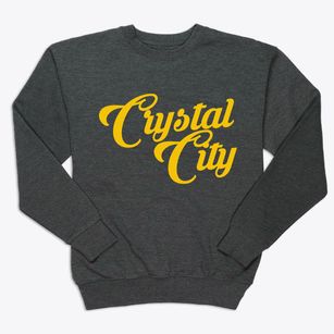 Crystal City Missouri Vintage Team Premium Crewneck Sweatshirt