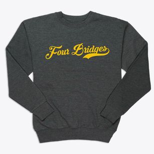 Four Bridges Ohio Vintage Team Premium Crewneck Sweatshirt