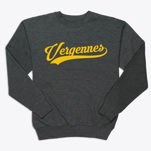 Vergennes Vermont Vintage Team Premium Crewneck Sweatshirt
