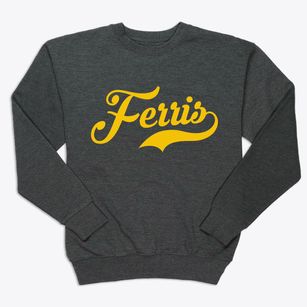 Ferris Texas Vintage Team Premium Crewneck Sweatshirt