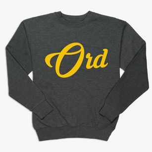 Ord Nebraska Vintage Team Premium Crewneck Sweatshirt