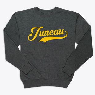 Juneau Alaska Vintage Team Premium Crewneck Sweatshirt