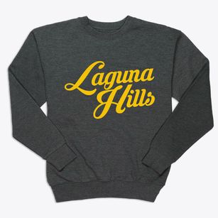 Laguna Hills California Vintage Team Premium Crewneck Sweatshirt