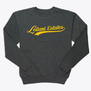 Leilani Estates Hawaii Vintage Team Premium Crewneck Sweatshirt