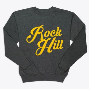 Rock Hill New York Vintage Team Premium Crewneck Sweatshirt