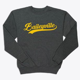 Baileyville Maine Vintage Team Premium Crewneck Sweatshirt
