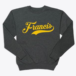 Francis Utah Vintage Team Premium Crewneck Sweatshirt
