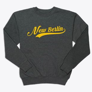 New Berlin Illinois Vintage Team Premium Crewneck Sweatshirt