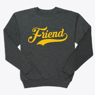 Friend Nebraska Vintage Team Premium Crewneck Sweatshirt