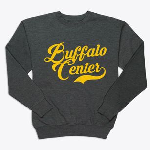 Buffalo Center Iowa Vintage Team Premium Crewneck Sweatshirt