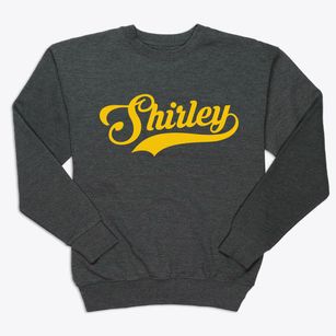 Shirley Indiana Vintage Team Premium Crewneck Sweatshirt