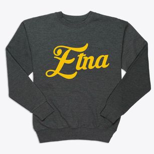 Etna California Vintage Team Premium Crewneck Sweatshirt