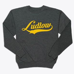 Ludlow Massachusetts Vintage Team Premium Crewneck Sweatshirt
