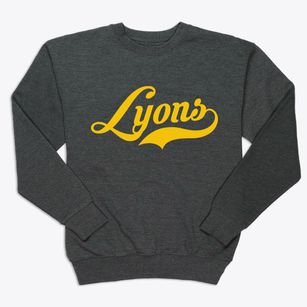 Lyons Ohio Vintage Team Premium Crewneck Sweatshirt