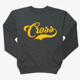 Cross Wisconsin Vintage Team Premium Crewneck Sweatshirt