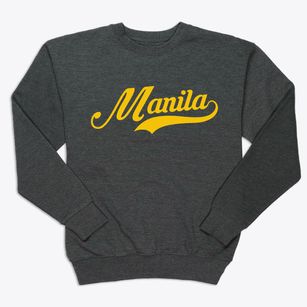 Manila Utah Vintage Team Premium Crewneck Sweatshirt