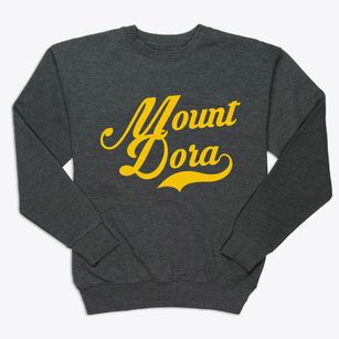 Mount Dora Florida Vintage Team Premium Crewneck Sweatshirt